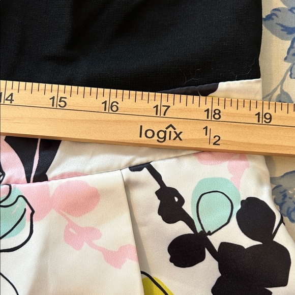 City Chic Art Darling Floral Fit & Flare Dress 16 Plus Size Statement Midi New - Picture 11 of 15